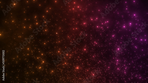 きめ細かいパーティクル 星屑 宇宙 塵 ほこり くず星 スペース 幻想 © sunafe