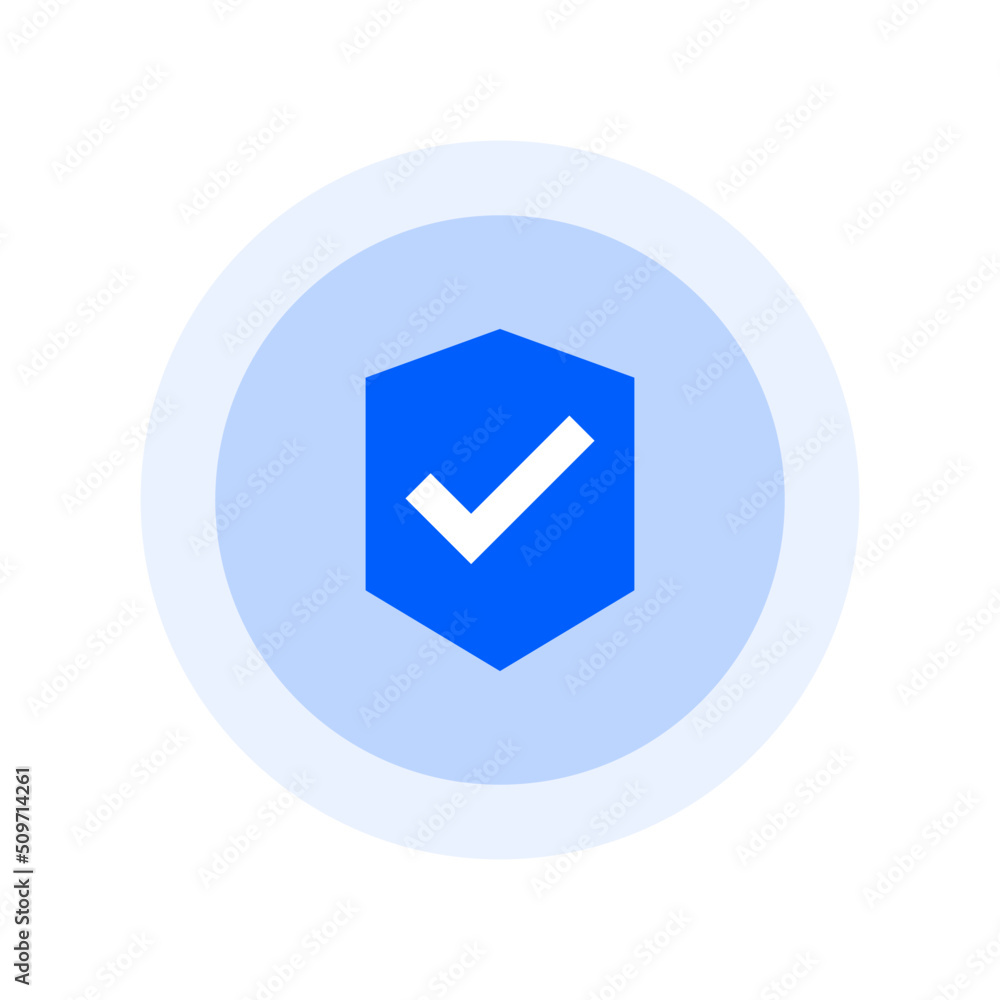 Vector protect shield button icons sign design with circular glow effect. Symbol for social media and app elements. Vector protect shield button icons sign design with circular glow effect. Symbol for social media and app elements.