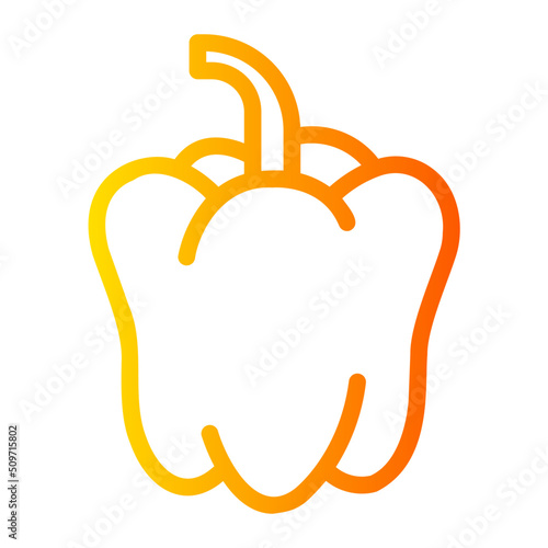 Red Pepper gradient icon