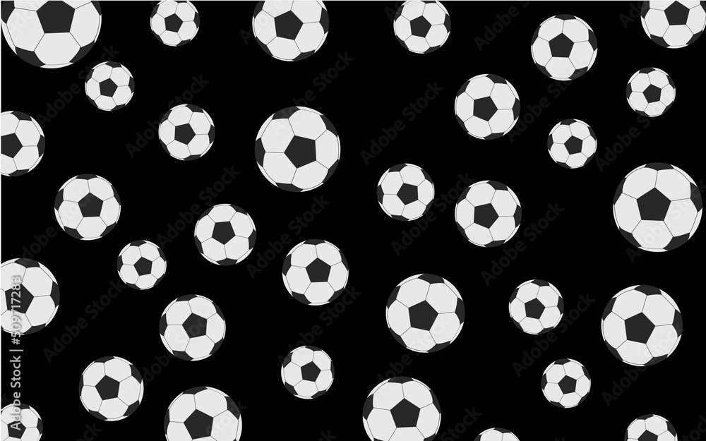 soccer ball seamless pattern soccer ball seamless pattern