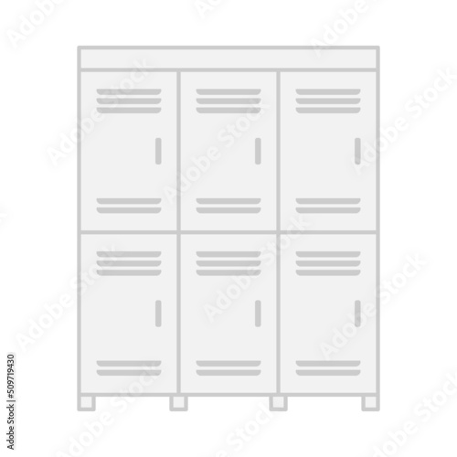 locker icon design template vector illustration