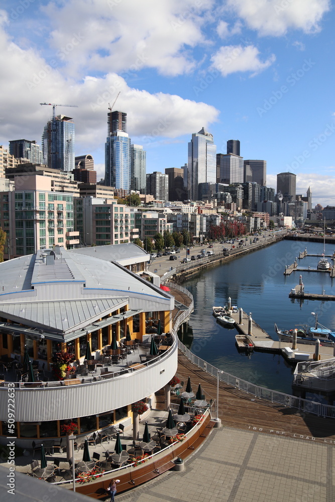 Obraz premium Seattle Skyline