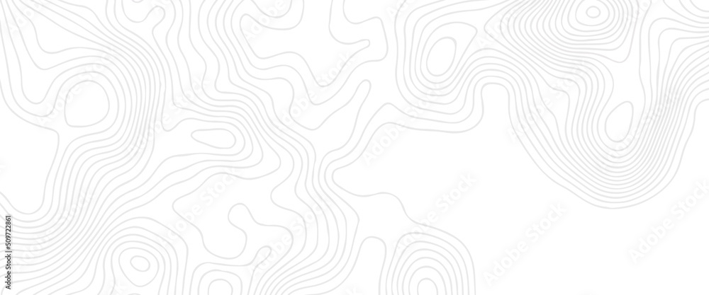 White embossed topography pattern. Modern poster design. Trendy cover with wavy lines. Geographic Topology Structure With Depth Route. White embossed topography pattern. Modern poster design. Trendy cover with wavy lines. Geographic Topology Structure With Depth Route.