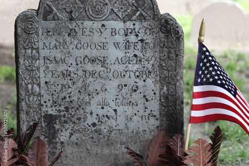 Granary Burial Ground in Boston, MA 