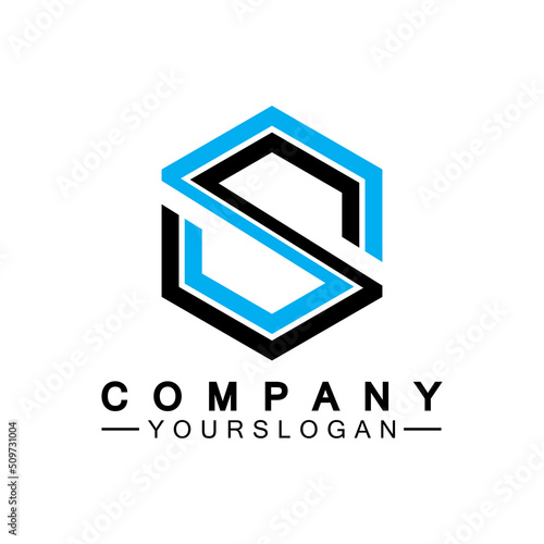 S Logo. Letter S logo icon design template © Sunar