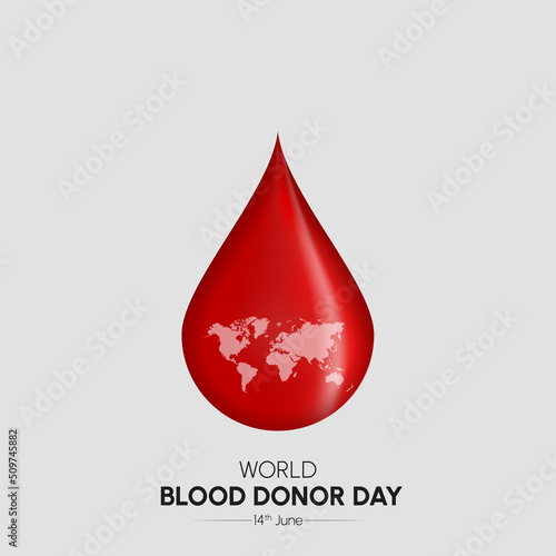World blood donor day social media post