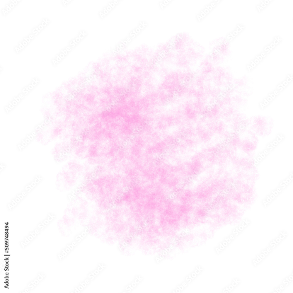 pink spot on a white background for lettering, text, web design. abstract pencil background.