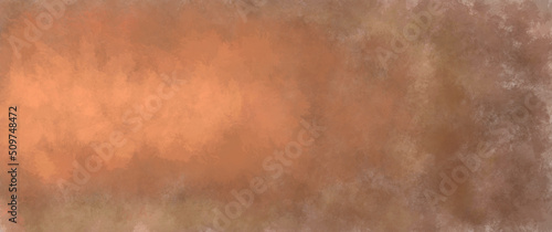 rusty, brown deep gradient. abstract watercolor background.
