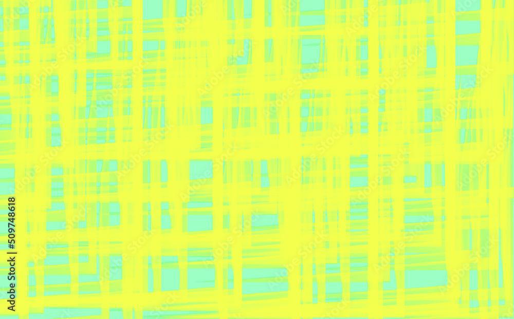 light blue yellow background of watercolor illustration in a cage, lattice light blue yellow background of watercolor illustration in a cage, lattice