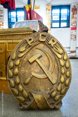 Fotografi Memorial to the victims of communism and resistance in Sighetu Marmatiei, Romani