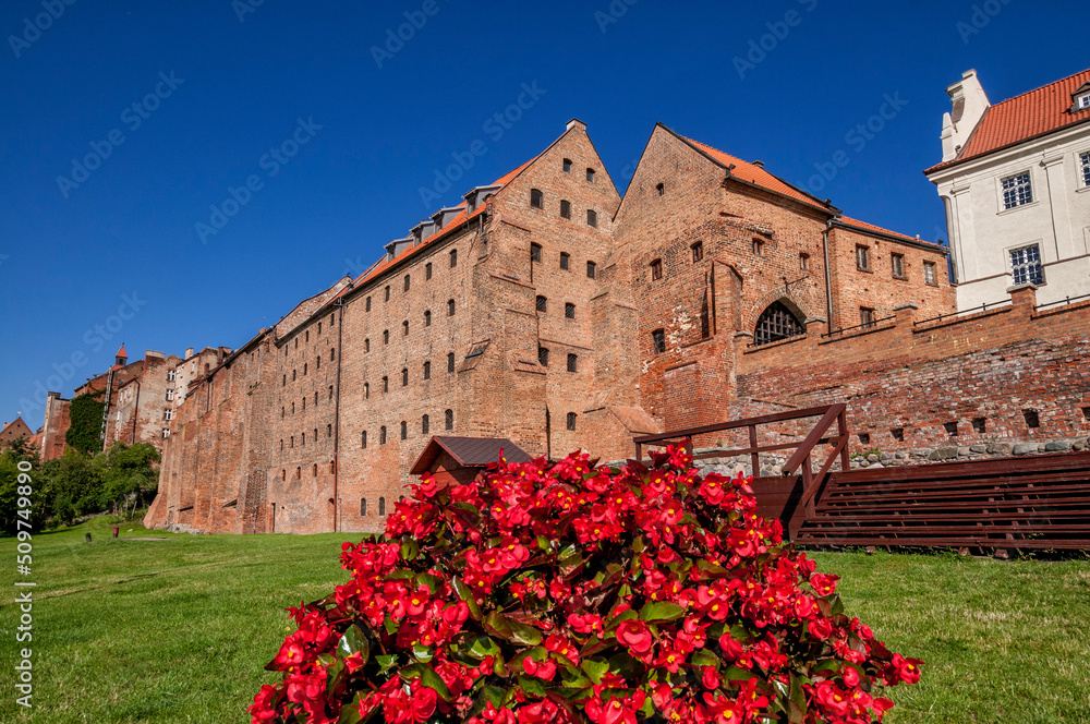 Obraz premium The famous Grudzi¹dz Granaries, Kuyavian-Pomeranian Voivodeship, Poland.
