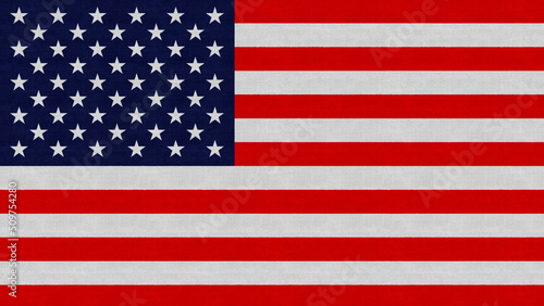 United States of America USA cloth flag 4k