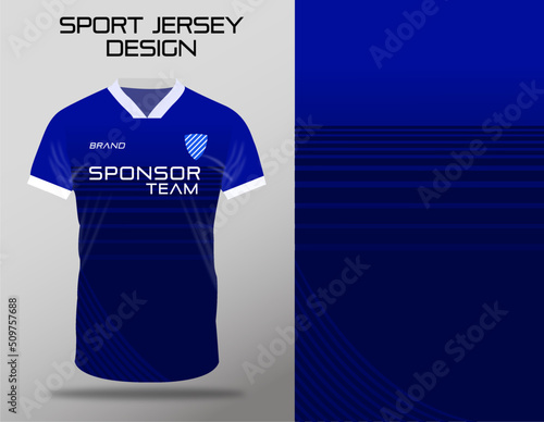 Sport Football Jersey Uniform Fabric Textile Design for Soccer Volleyball Tennis Badminton