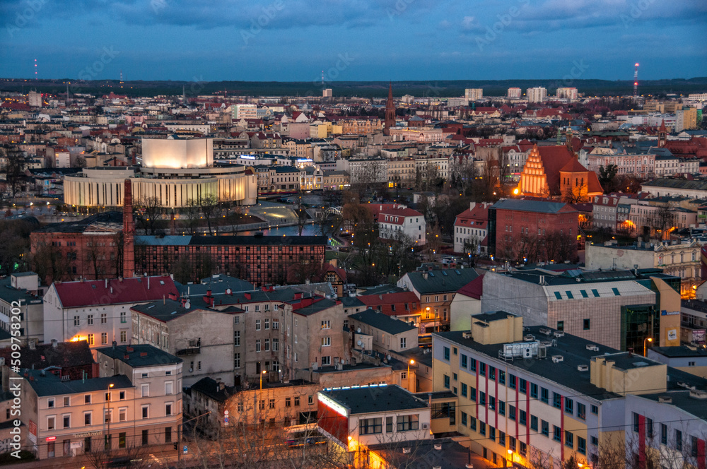 panorama of Bydgoszcz