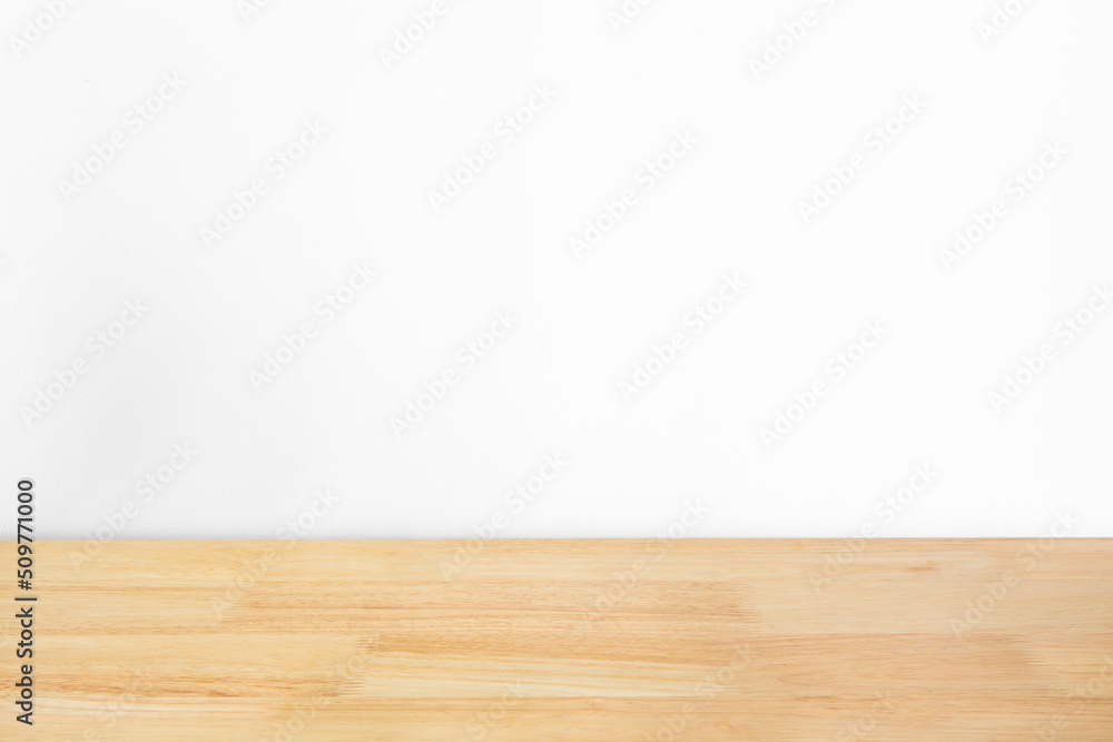 Abstract Natural wood table texture isolated on white background : Top view of plank wood for graphic stand product, interior design or montage display your product Abstract Natural wood table texture isolated on white background : Top view of plank wood for graphic stand product, interior design or montage display your product