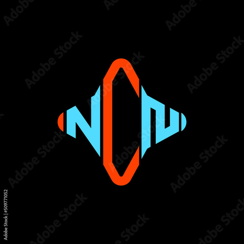 NCN letter logo creative design with vector graphic photo