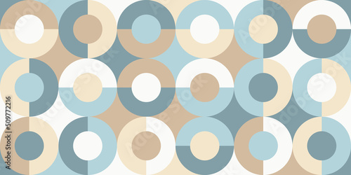 Seamless geometry artistic pattern vector