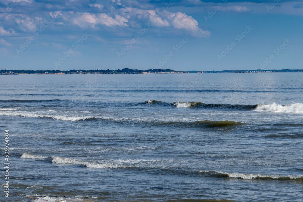 formation de vague à marée haute formation de vague à marée haute