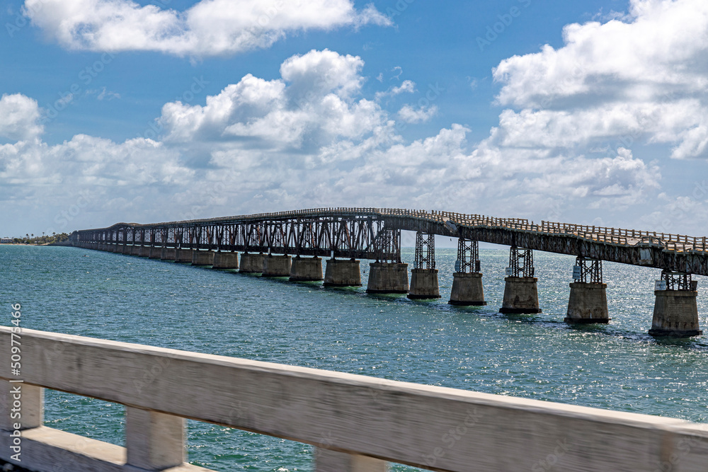 Brücke auf dem Florida Keys Highway