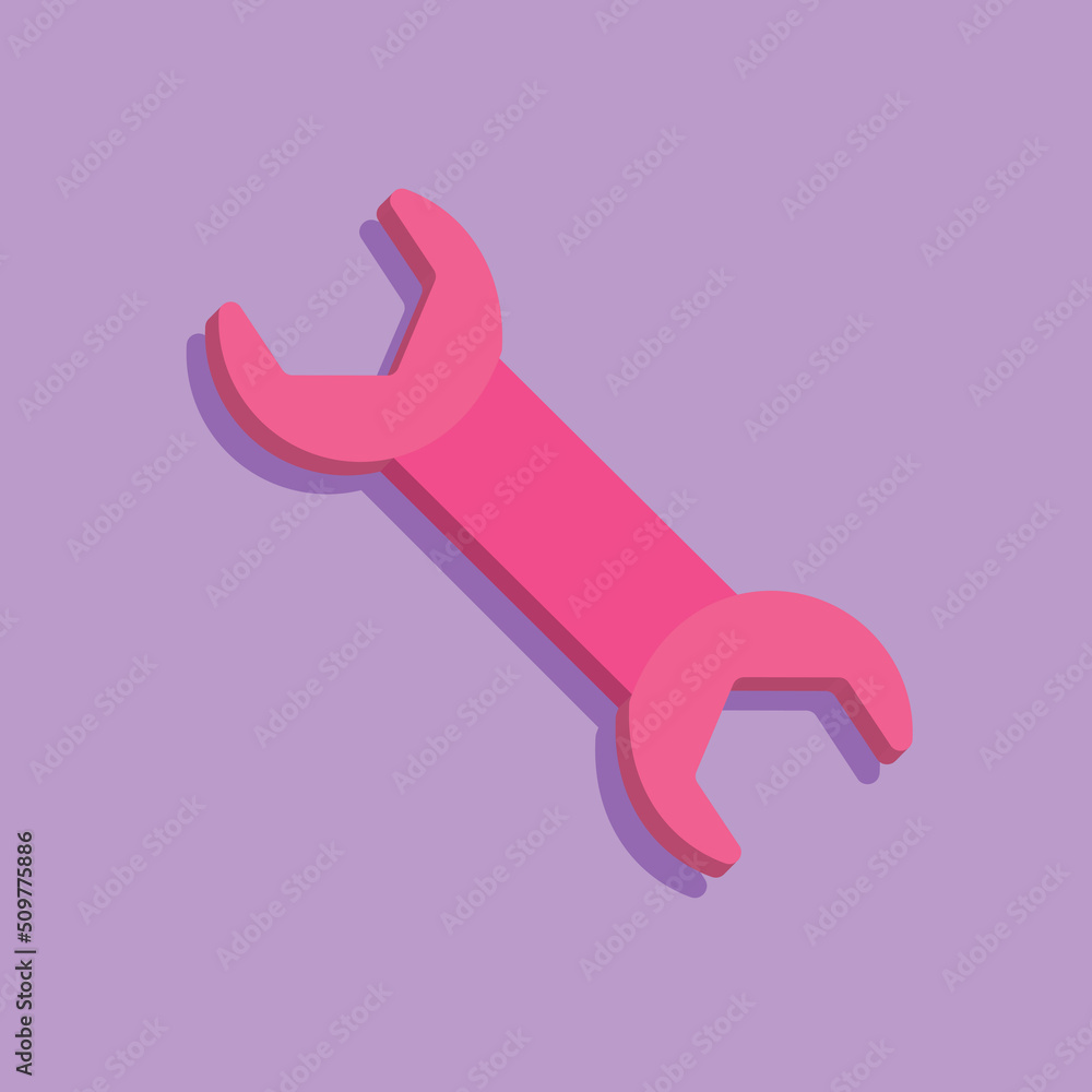 3d mechanic tools in minimal cartoon style 3d mechanic tools in minimal cartoon style