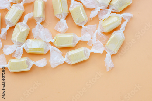 Delicious sweet durian flavor candy