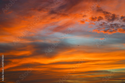 Carpinteria California sunsets after passing storms © L. Paul Mann