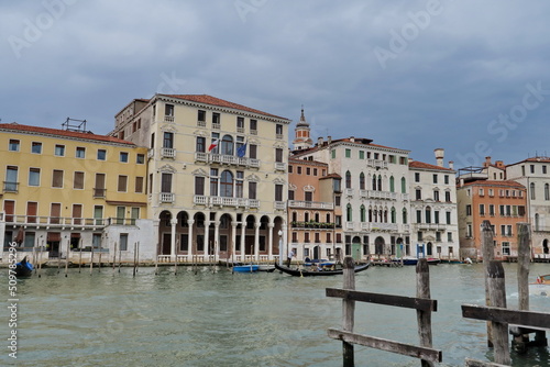 Venise. Palais au bord du Grand Canal. © Bruno Bleu