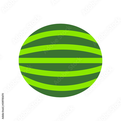 Watermelon vector icon set. Fruit illustration sign collection. vitamins symbol. veganism logo.