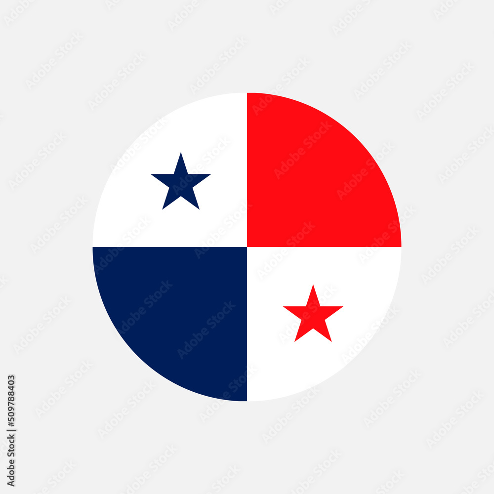 Country Panama. Panama flag. Vector illustration. Country Panama. Panama flag. Vector illustration.