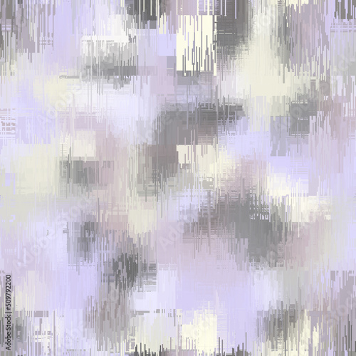 Vector image with imitation of grunge datamoshing texture.