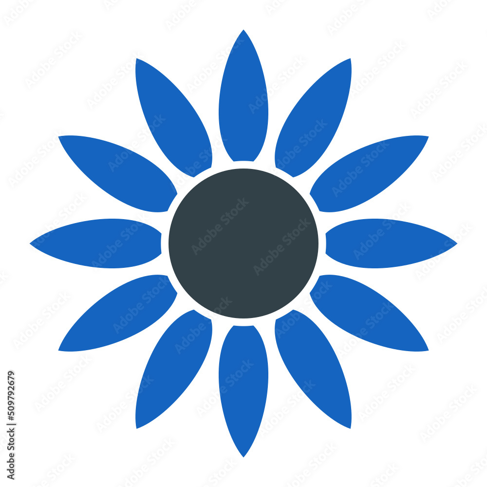Sunflower Icon Design