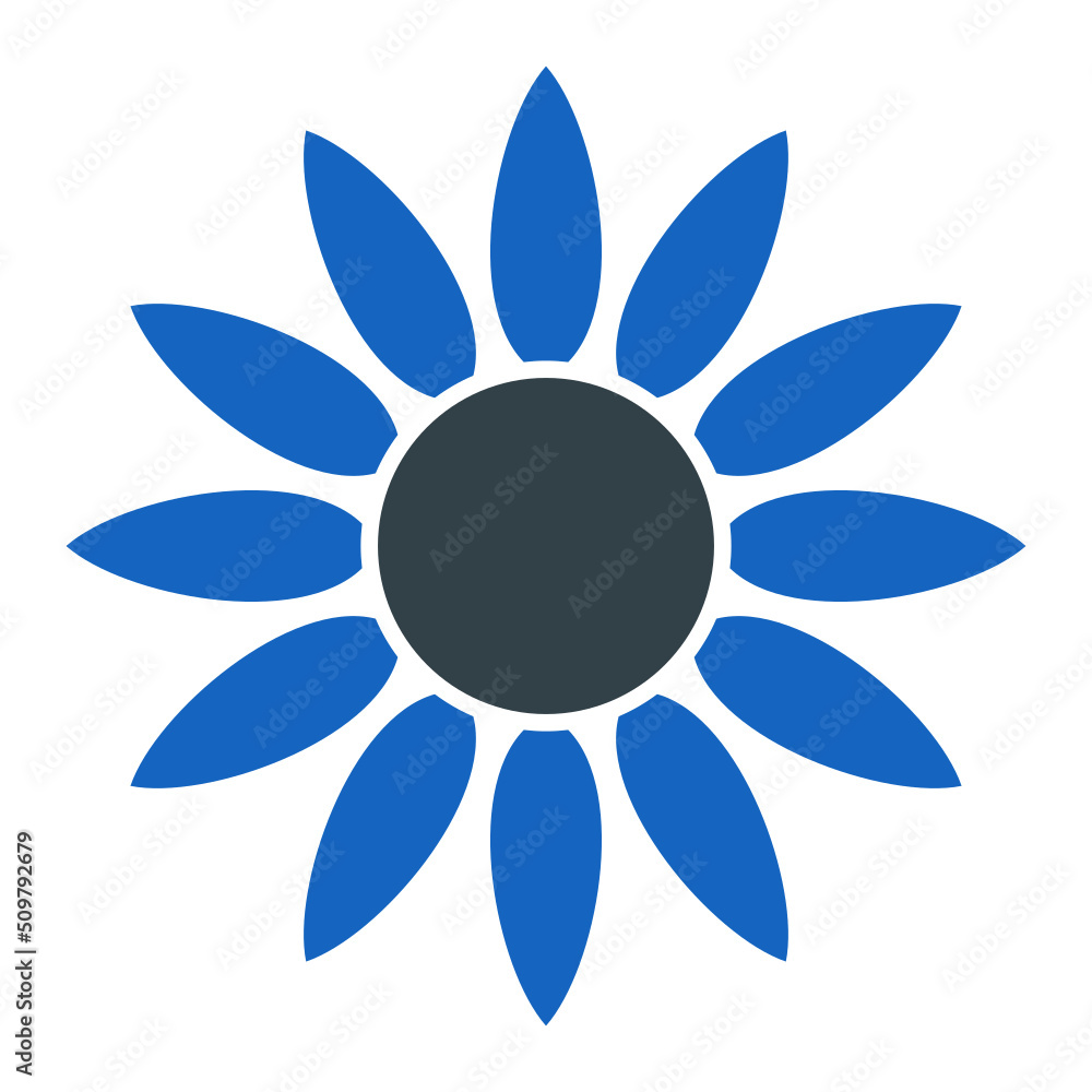 Sunflower Icon Design Sunflower Icon Design