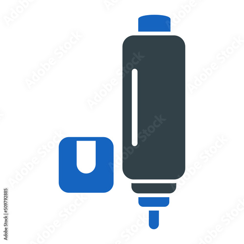 Correction Pen Icon Design