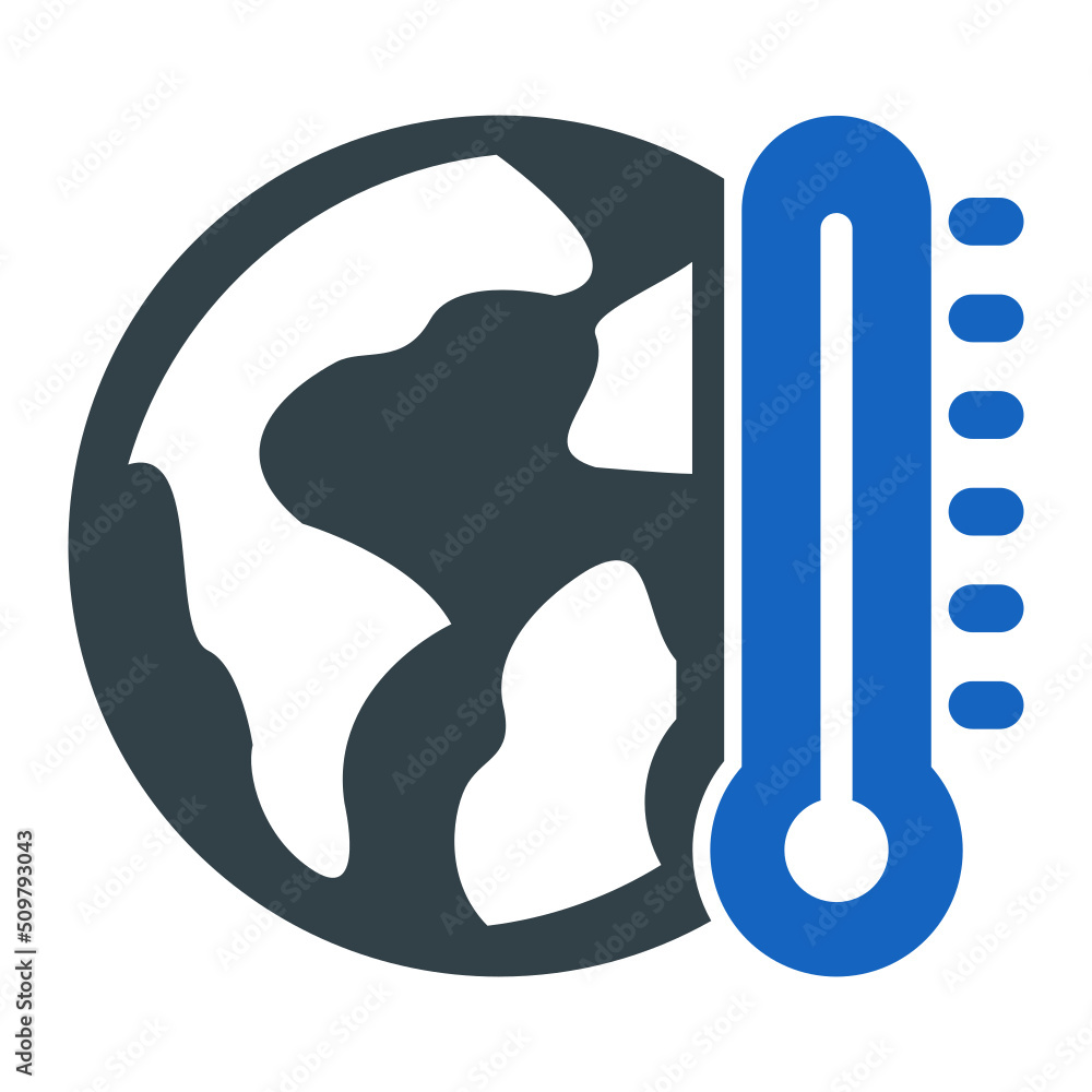 Fototapeta premium Global Warming Icon Design