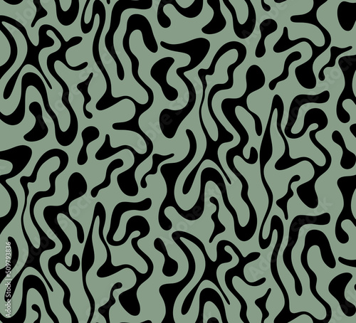 Seamless liquid colorful pattern design.
