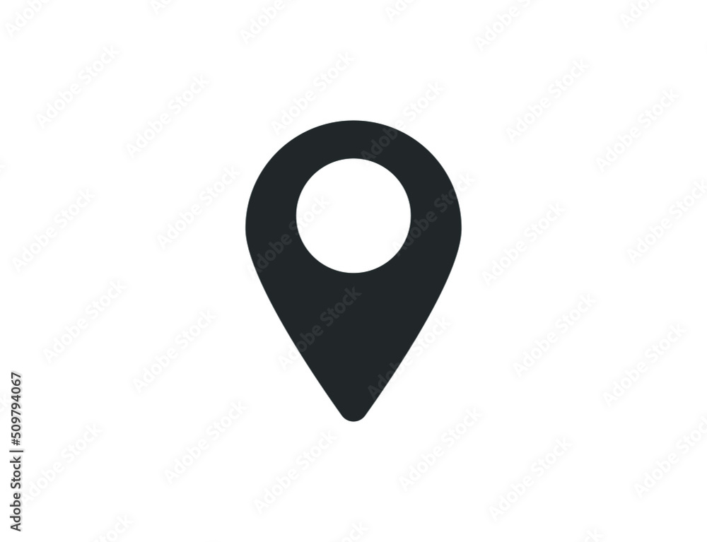 location icon vector logo template. vector illustrator. location icon vector logo template. vector illustrator.