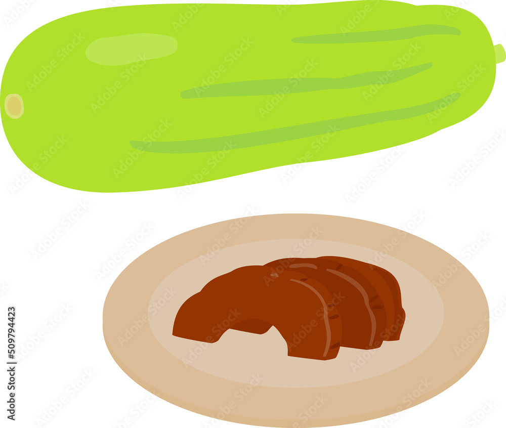 瓜の奈良漬け 瓜の奈良漬け