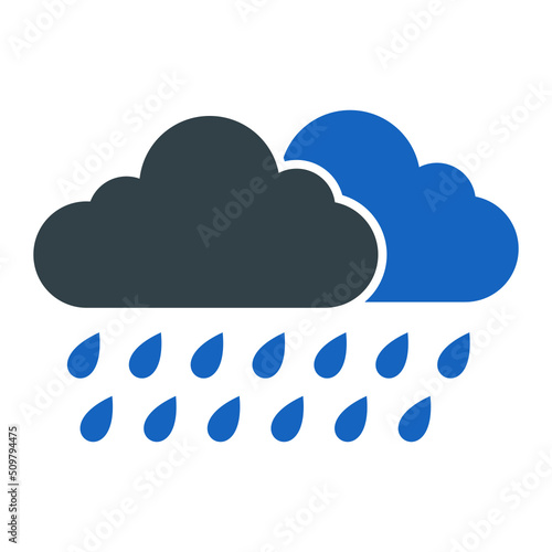 Heavy Rain Icon Design