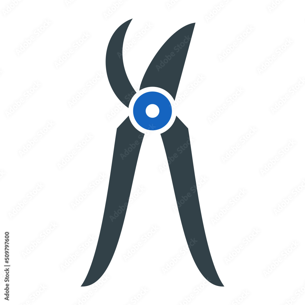 Secateurs Icon Design Secateurs Icon Design