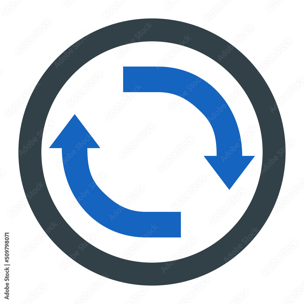 Roundabout Icon Design