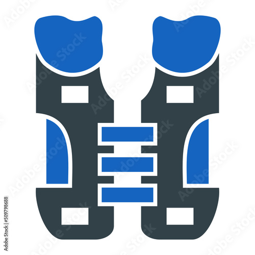 Shoulder Pads Icon Design