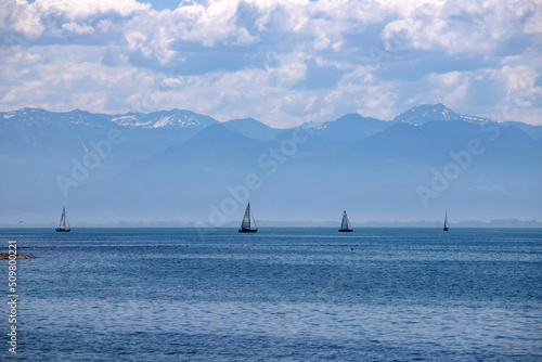 Sailing boats on the Lake Constance, Germany © erika8213