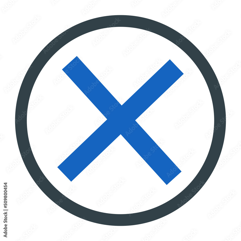 Obraz premium Close Icon Design