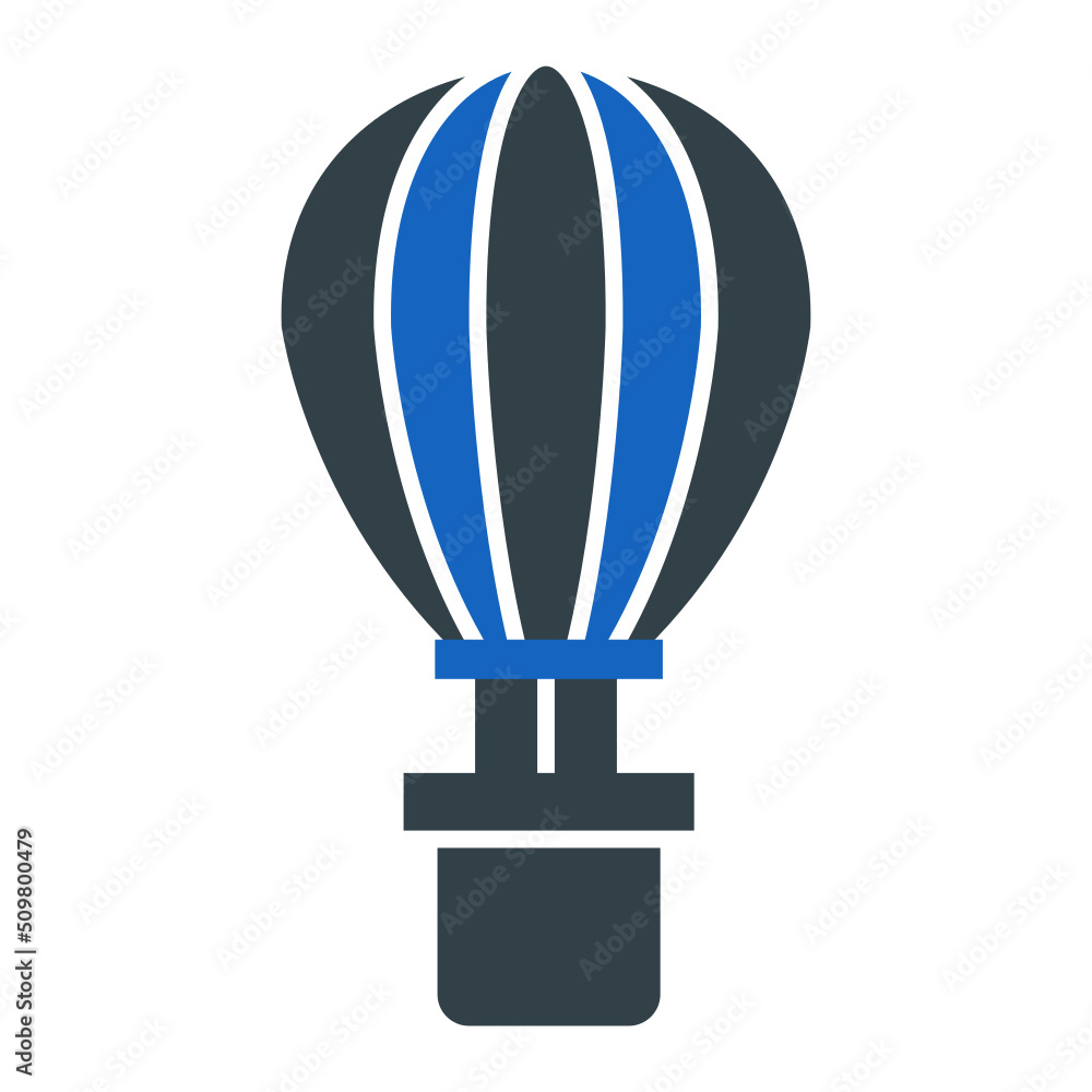 Obraz premium Air Balloon Icon Design