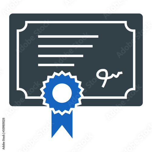Certificate Icon Design