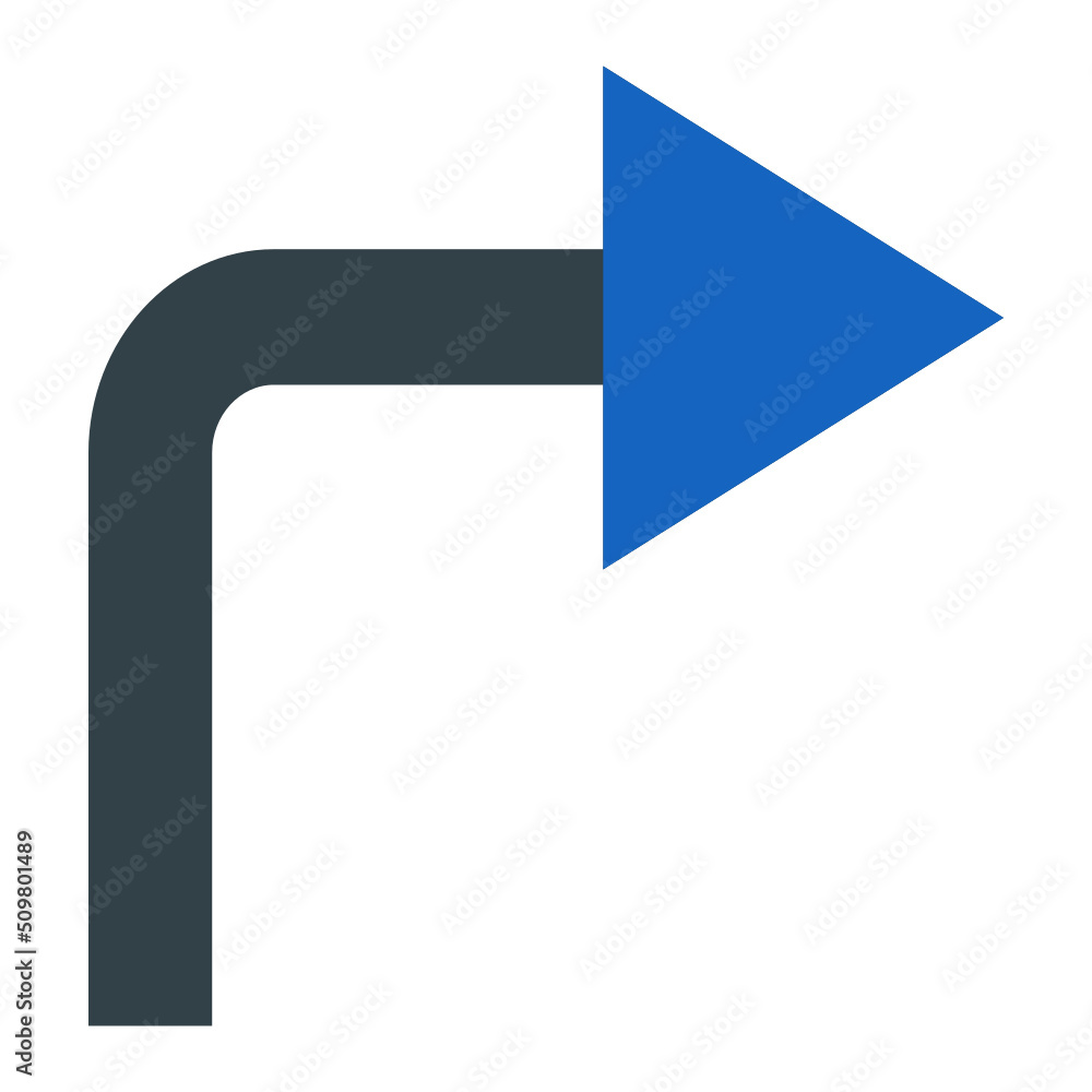 Turn Right Icon Design Turn Right Icon Design