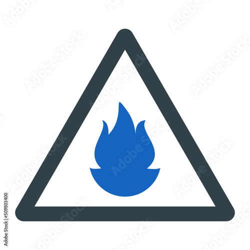 Flammable Icon Design