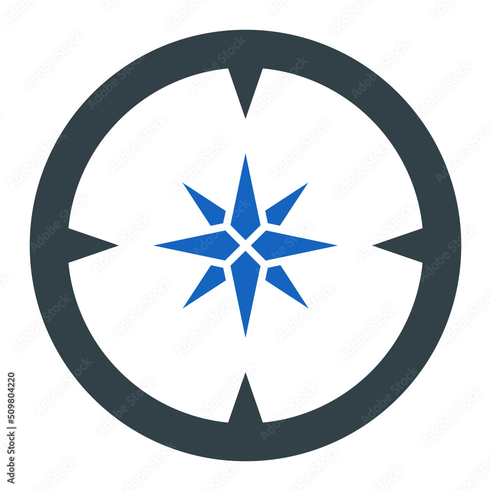 Compass Icon Design Compass Icon Design