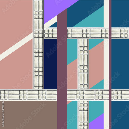 Fashion design for scarf and cover