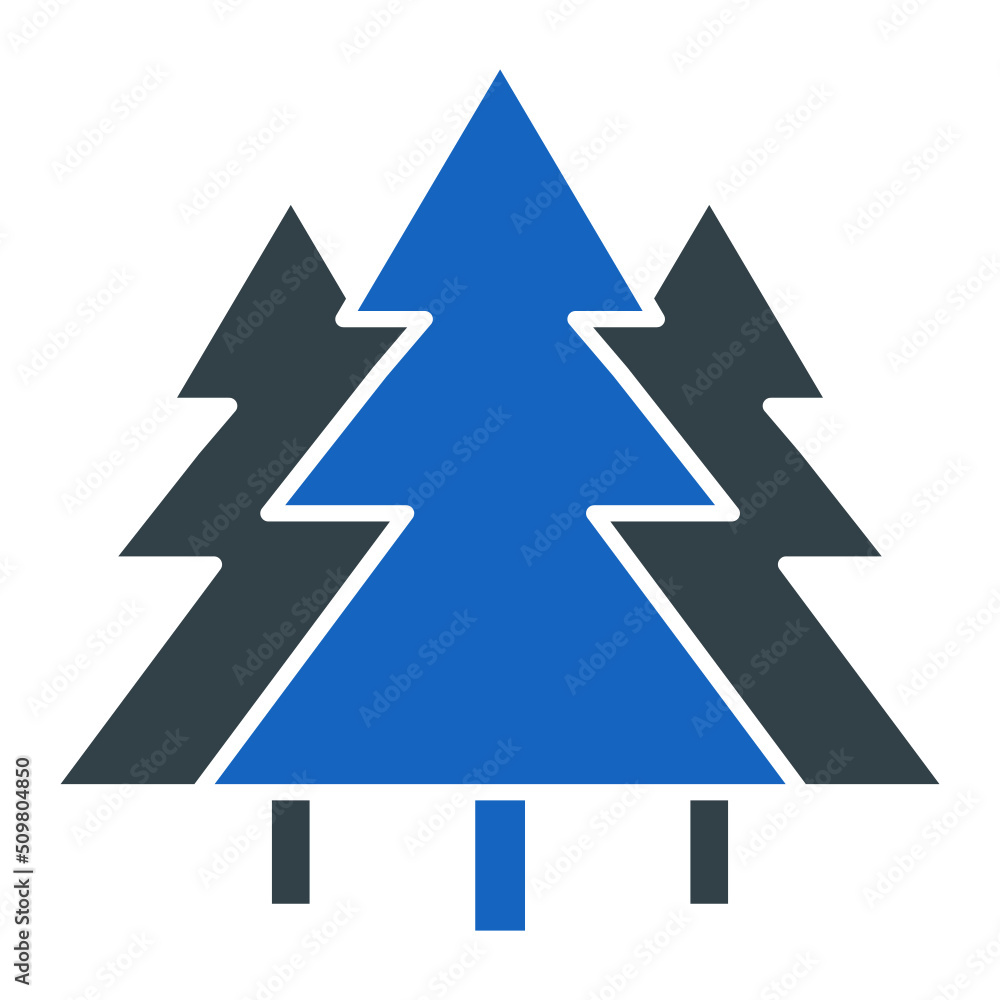Forest Icon Design Forest Icon Design